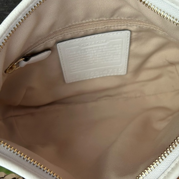 Coach 2005 Y2K Straw & Leather Hobo Bag | Woven Natural Shoulder Purse Iconic - Picture 5 of 17